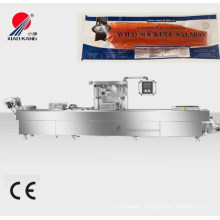 Seafood Salmon Fish fillet thermoforming vacuum Packaging machine with flexible film